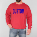 Custom Text Sweatshirt – Personalized Crewneck