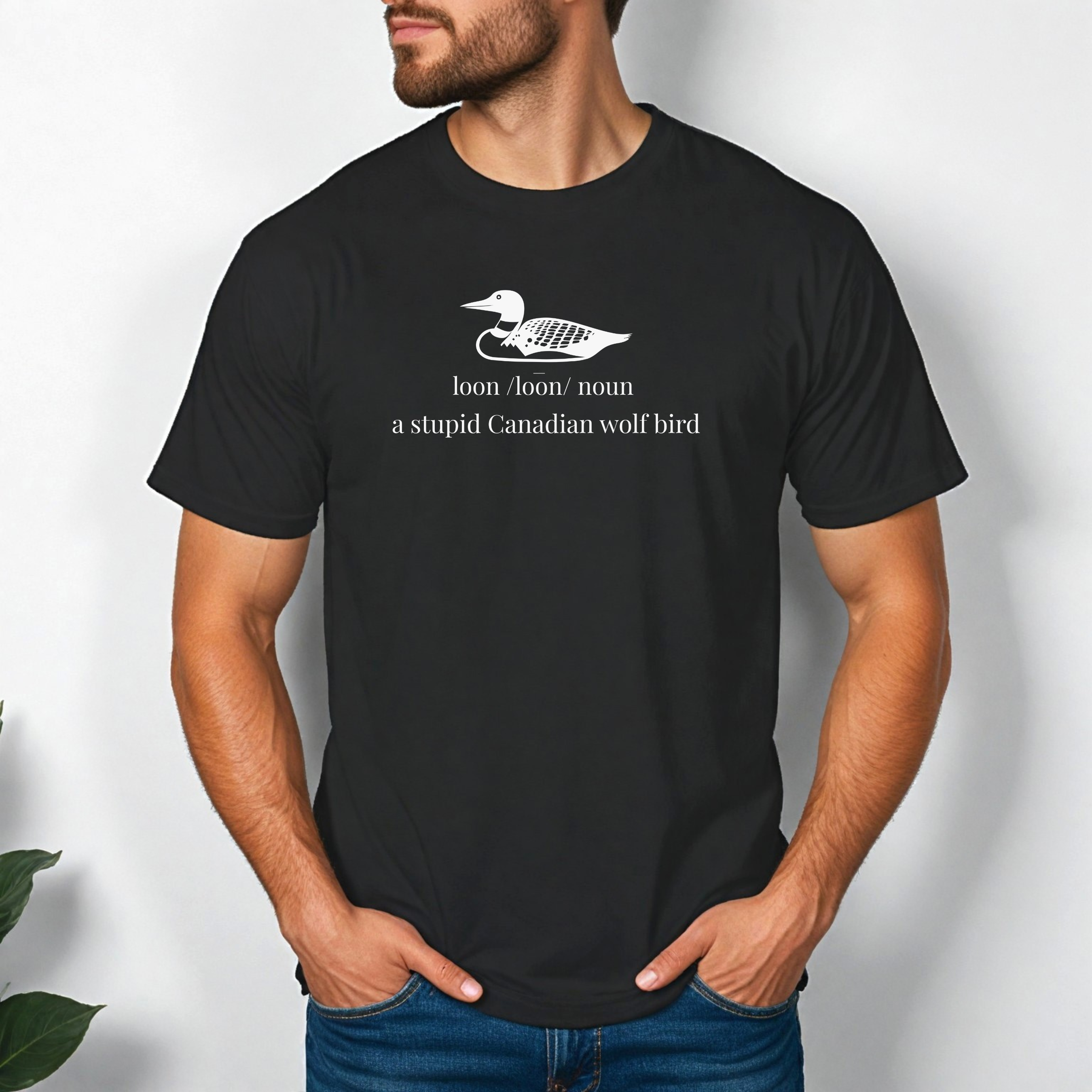Loon Definition T-Shirt | Hockey Rivalry & Canadian Sports Humor