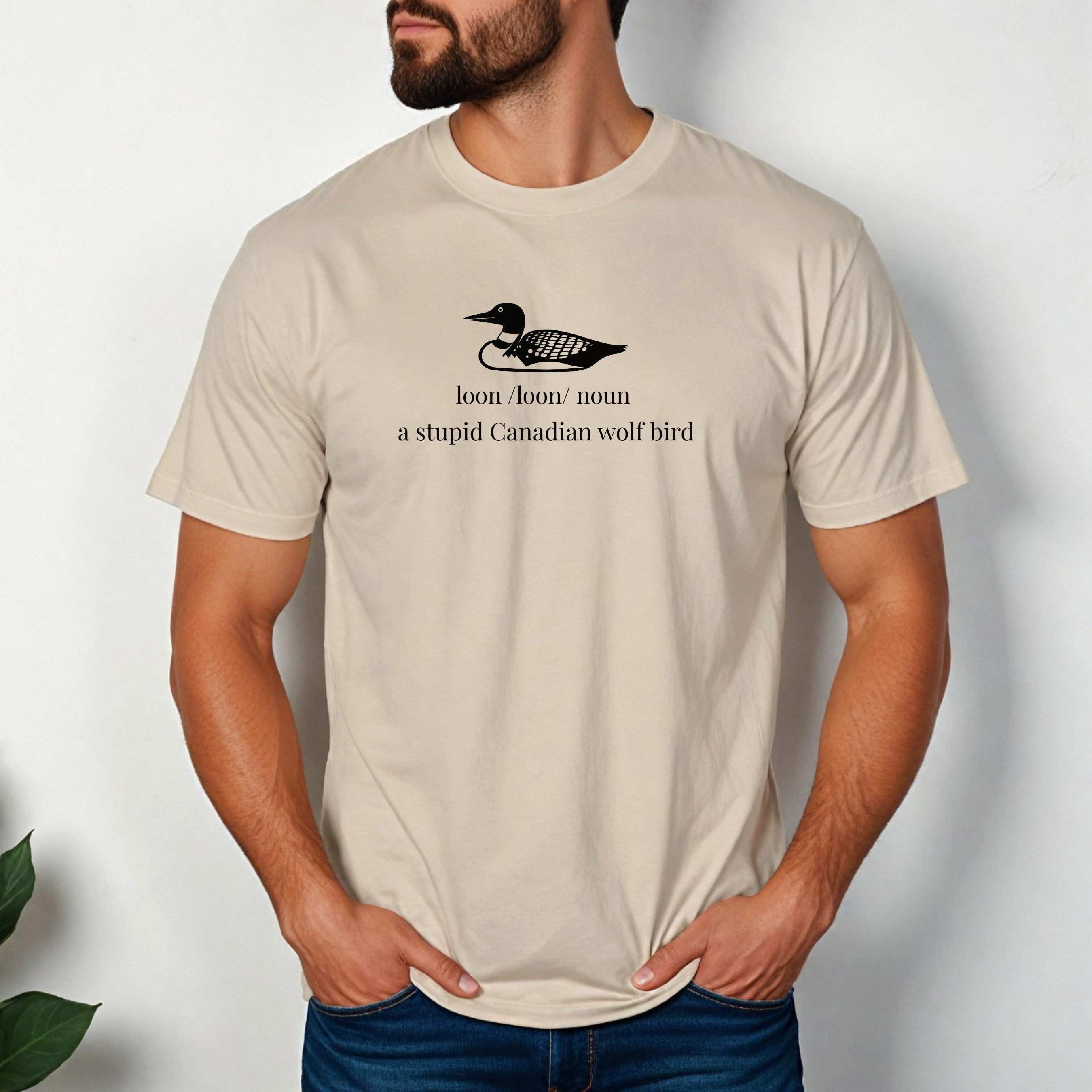 Loon Definition T-Shirt | Hockey Rivalry & Canadian Sports Humor