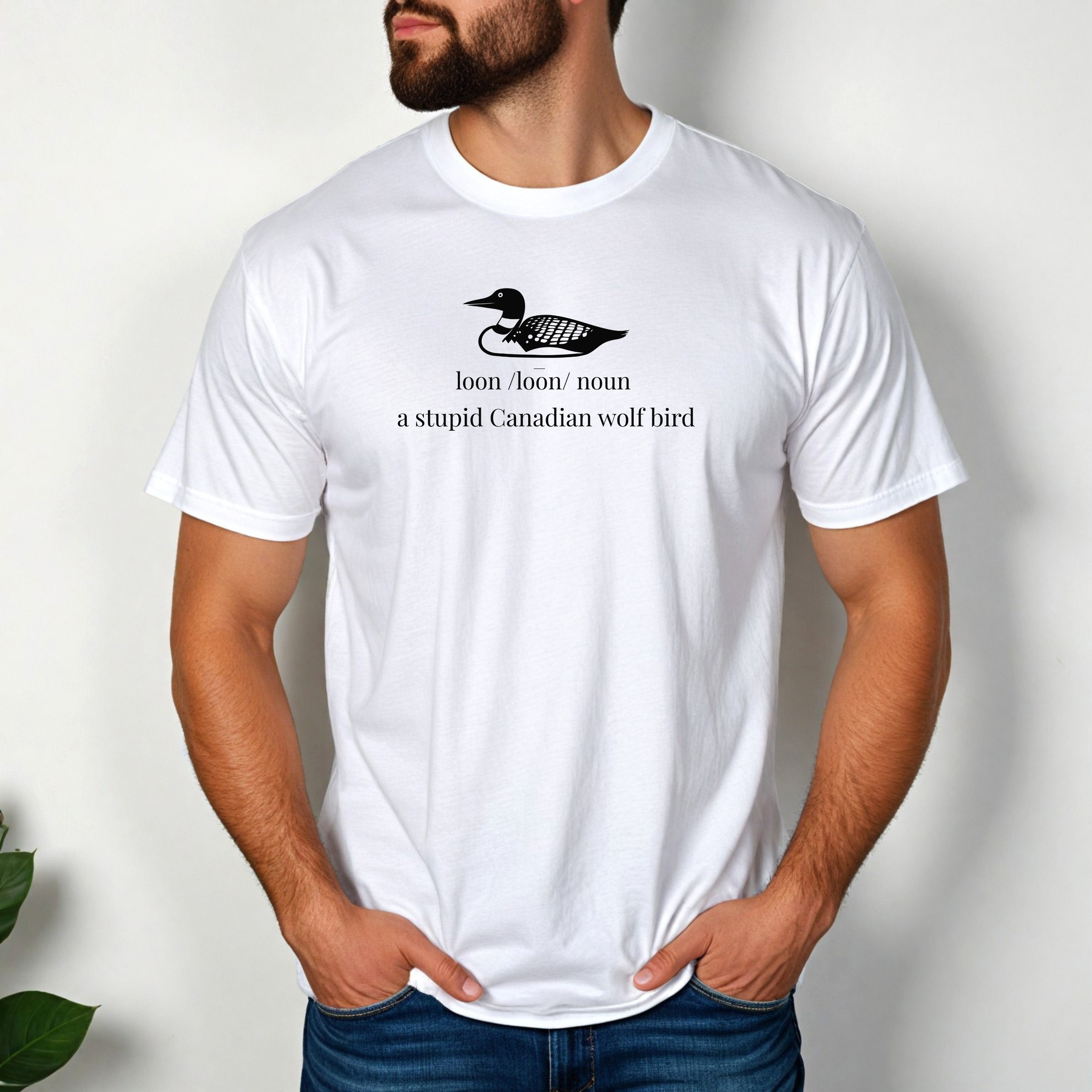 Loon Definition T-Shirt | Hockey Rivalry & Canadian Sports Humor
