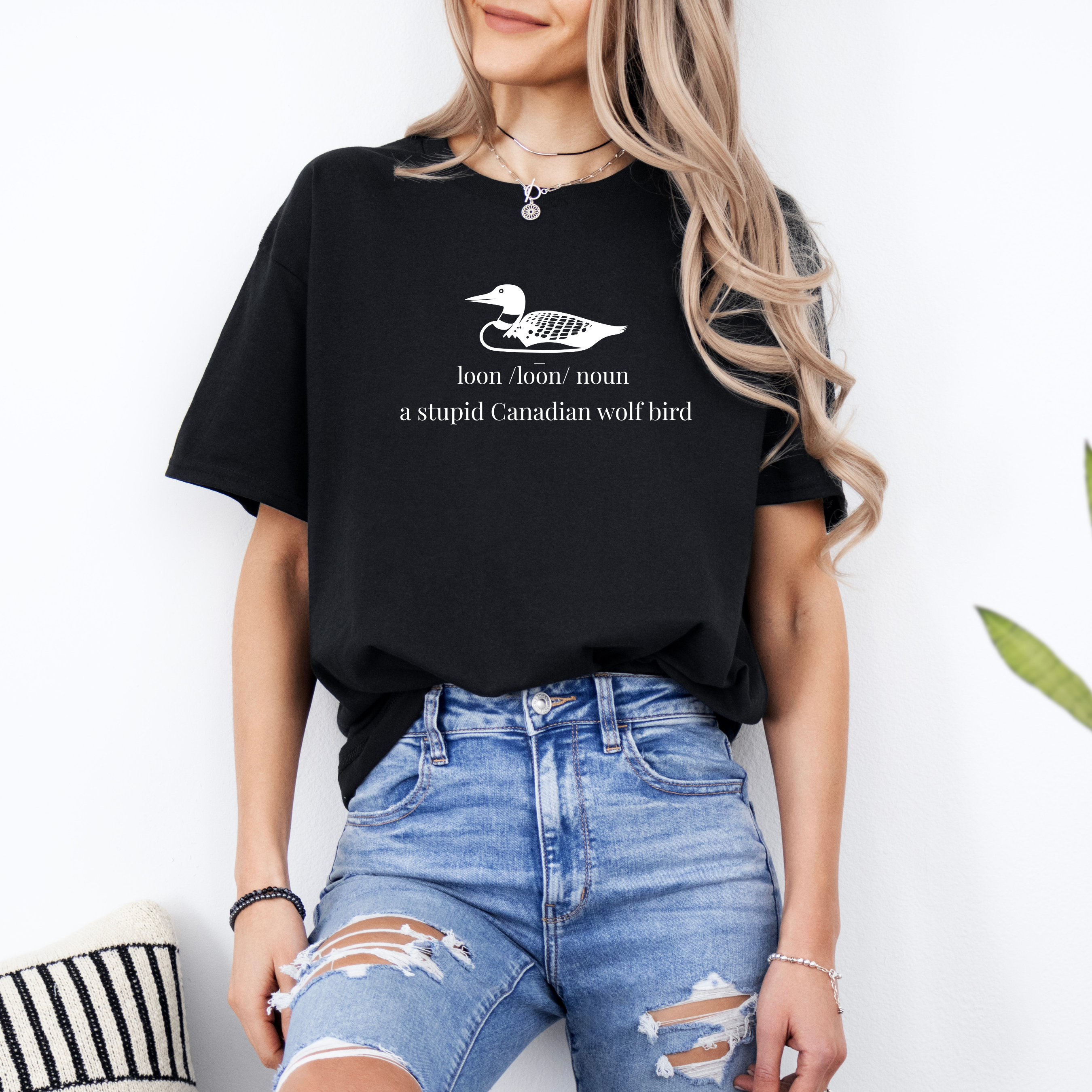 Loon Definition T-Shirt | Hockey Rivalry & Canadian Sports Humor