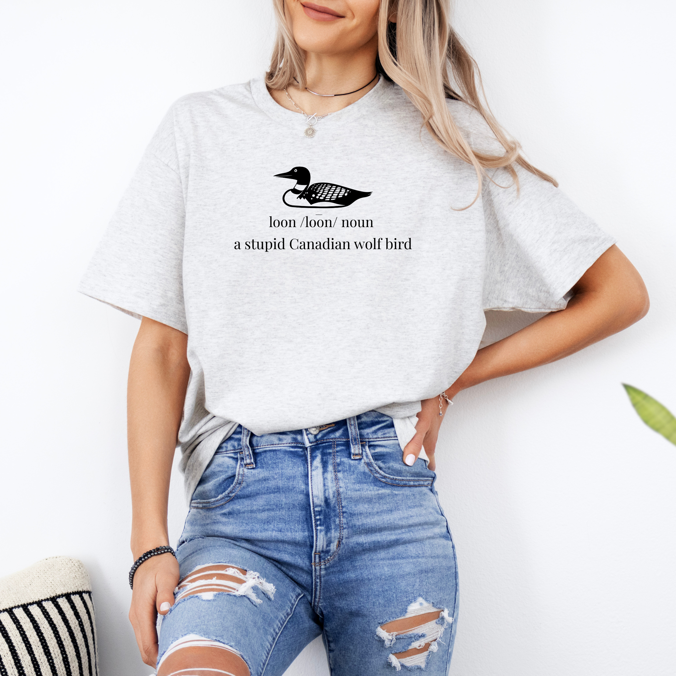 Loon Definition T-Shirt | Hockey Rivalry & Canadian Sports Humor