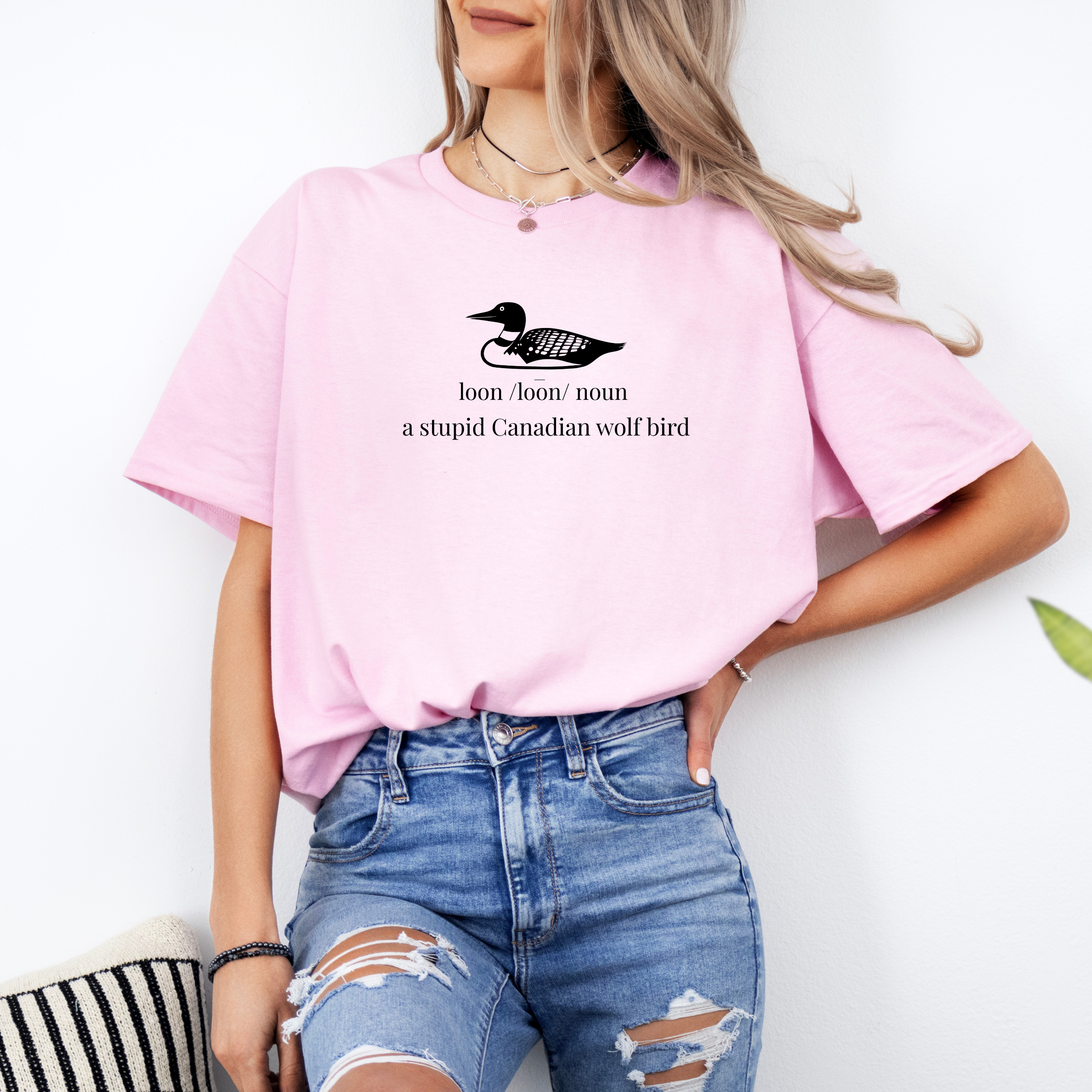Loon Definition T-Shirt | Hockey Rivalry & Canadian Sports Humor