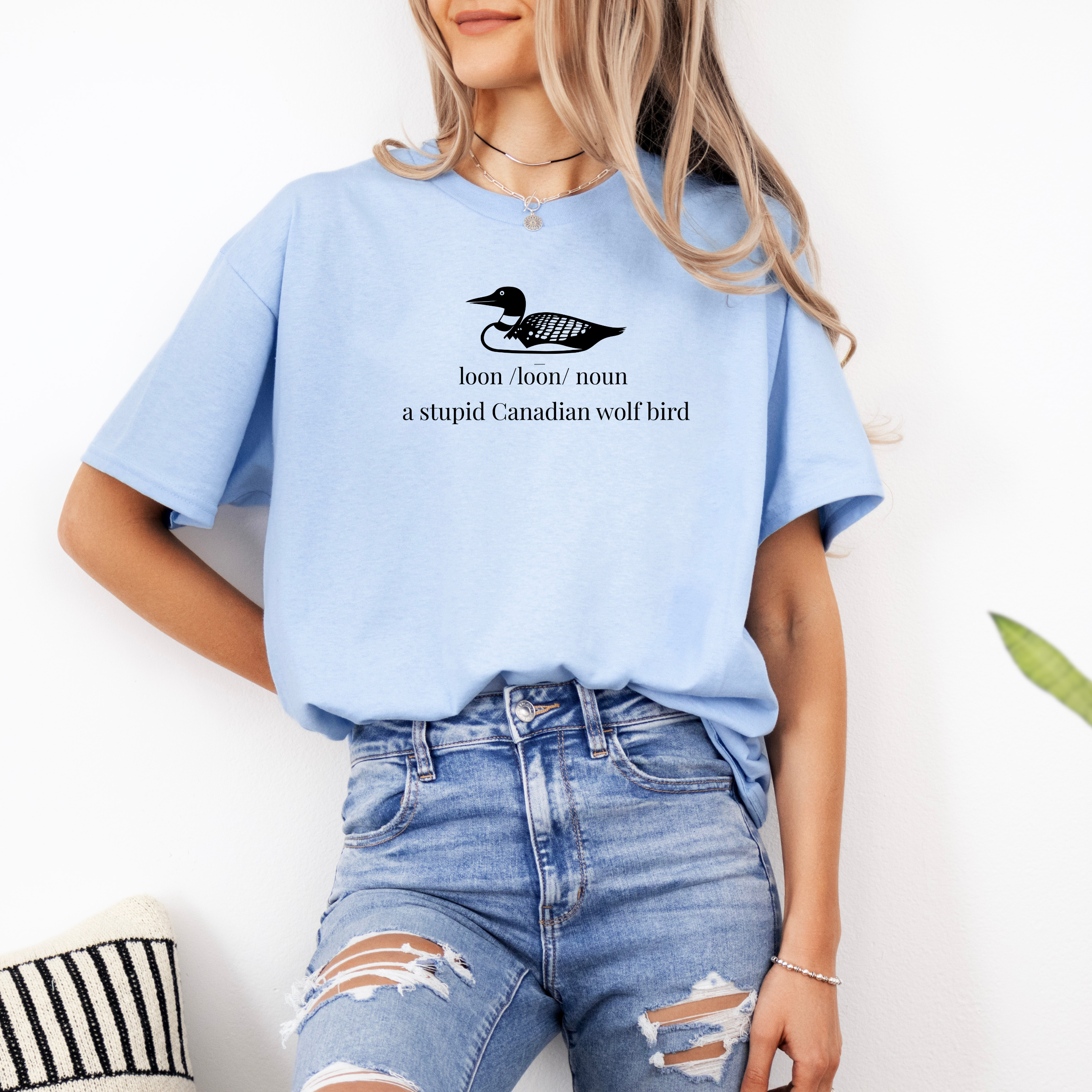 Loon Definition T-Shirt | Hockey Rivalry & Canadian Sports Humor