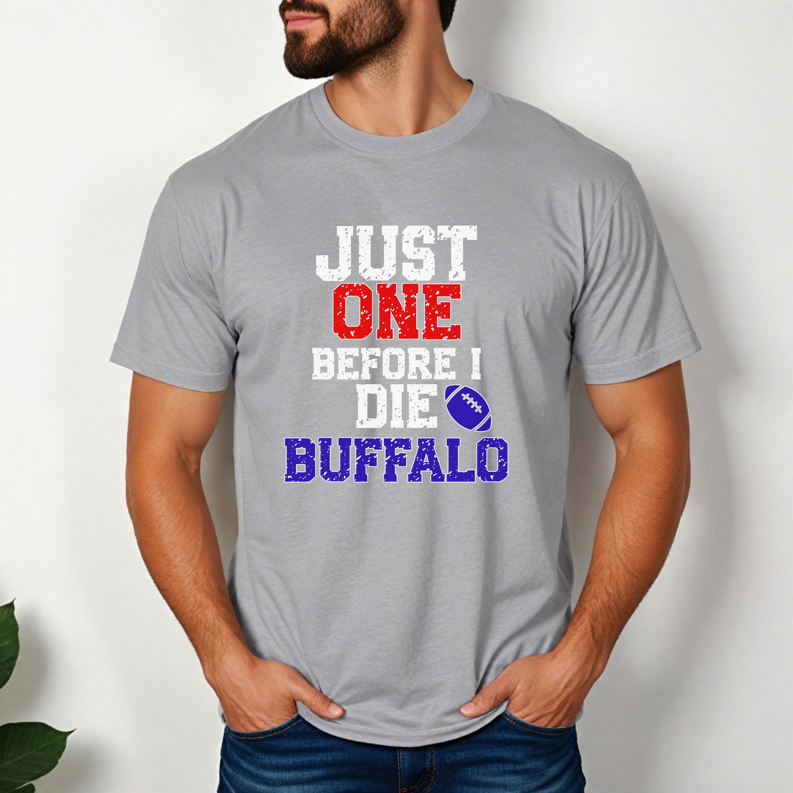 Just One Before I Die Shirt, Buffalo Football Fans, Game Day Tee, Diehard Fan Apparel