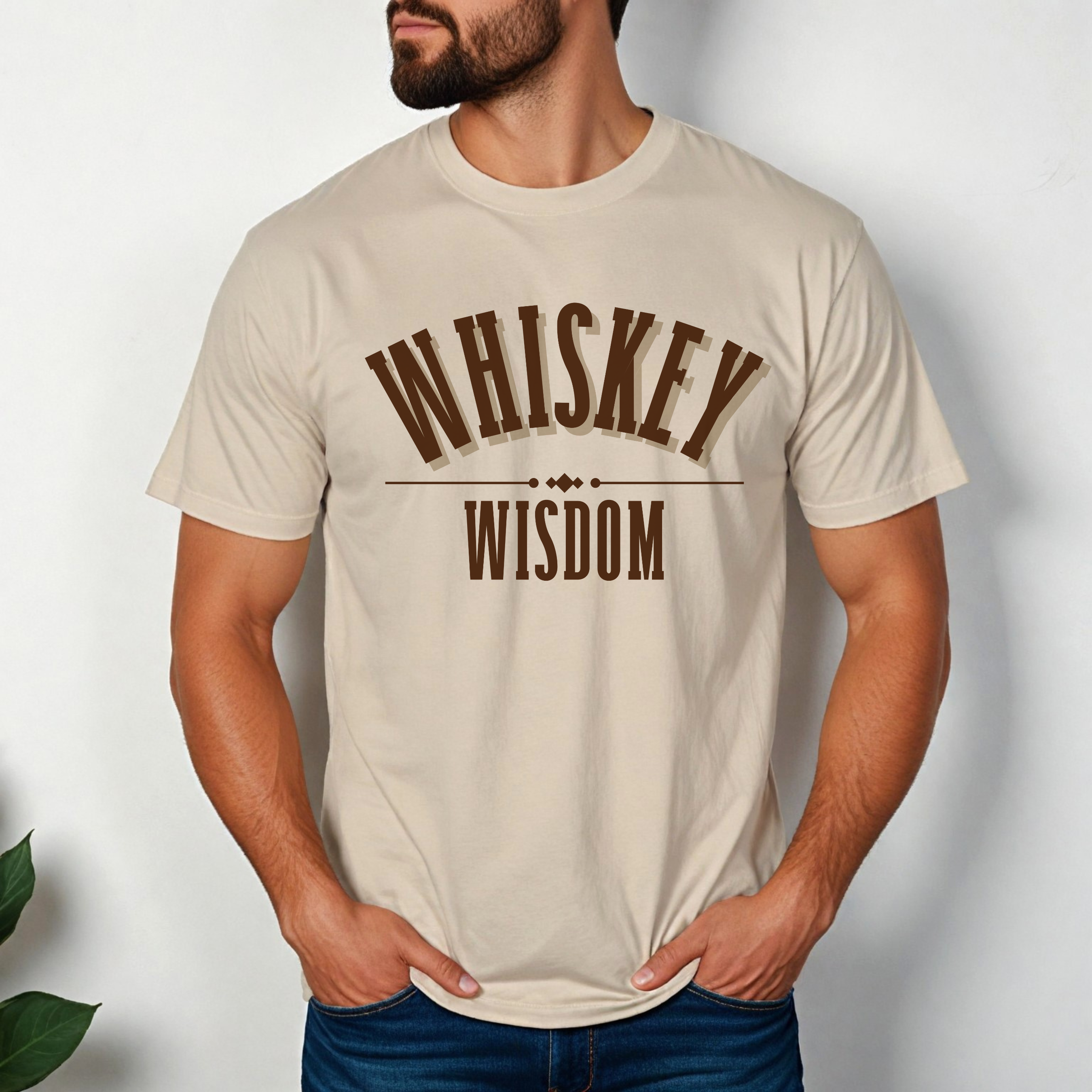 Whiskey Wisdom Graphic T-Shirt