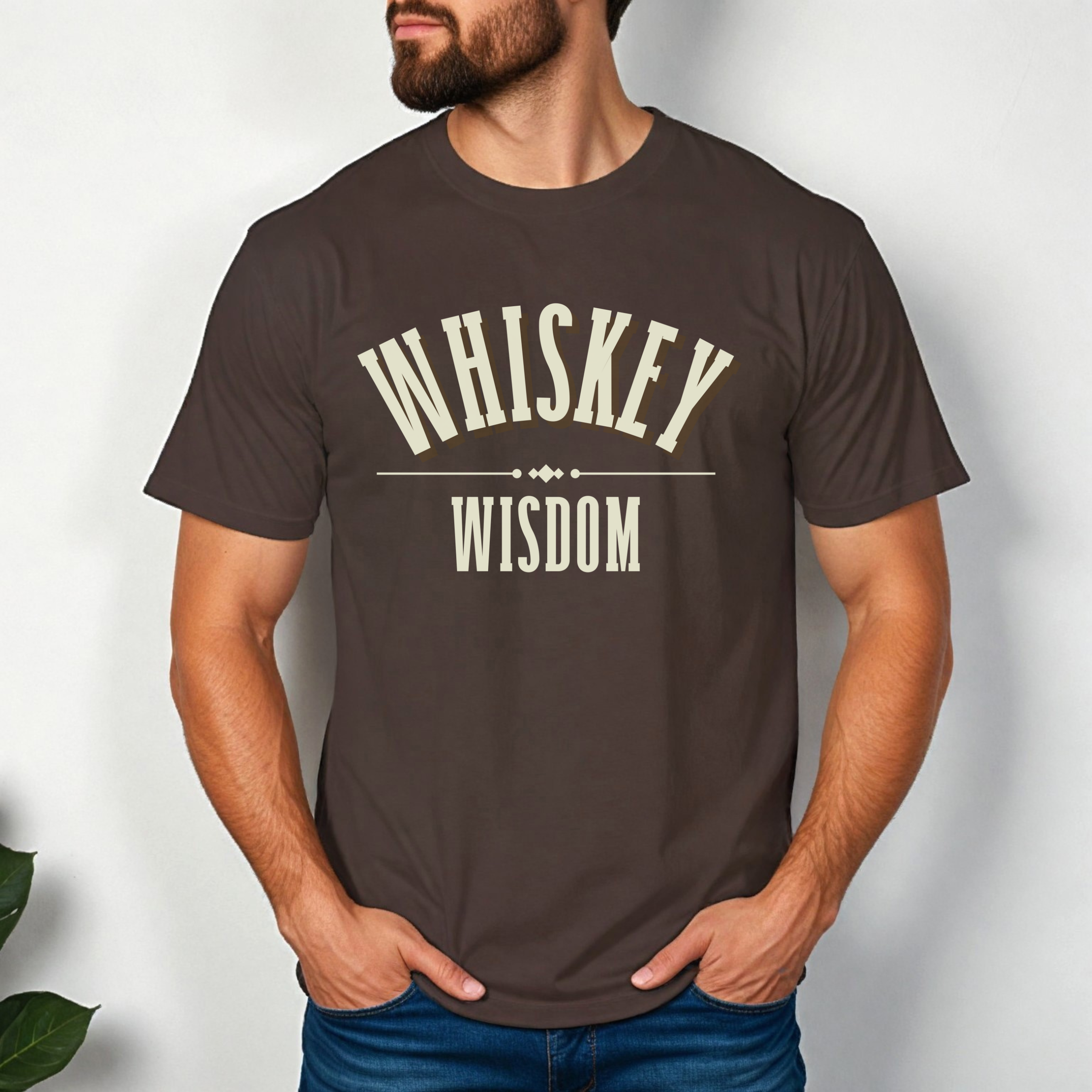 Whiskey Wisdom Graphic T-Shirt