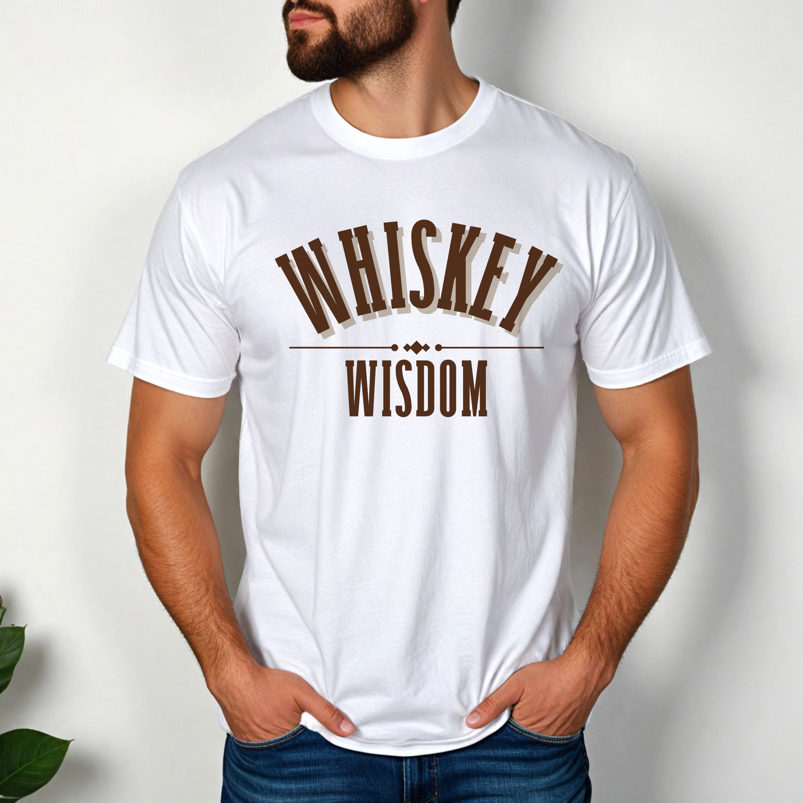 Whiskey Wisdom Graphic T-Shirt