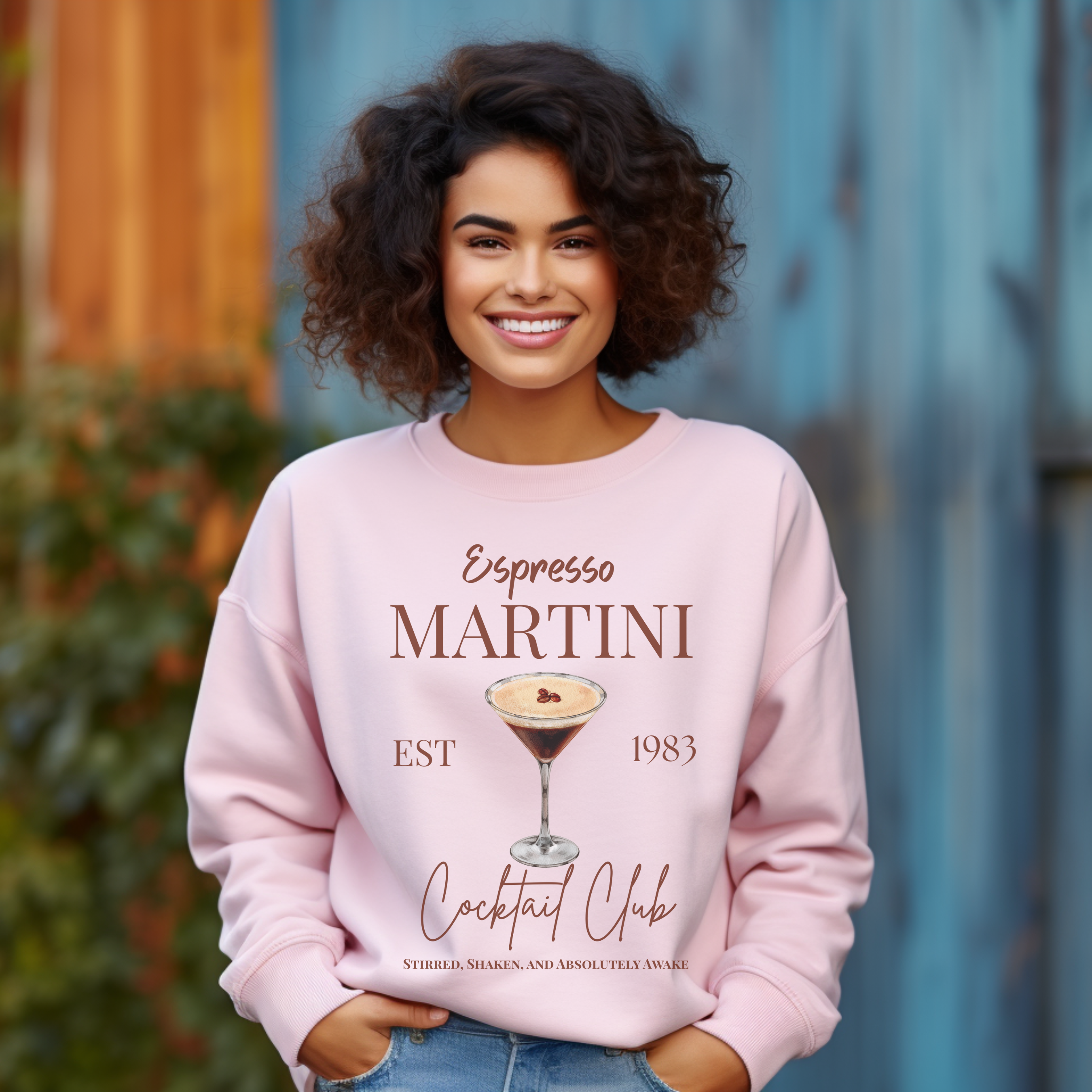 Espresso Martini Cocktail Club Sweatshirt