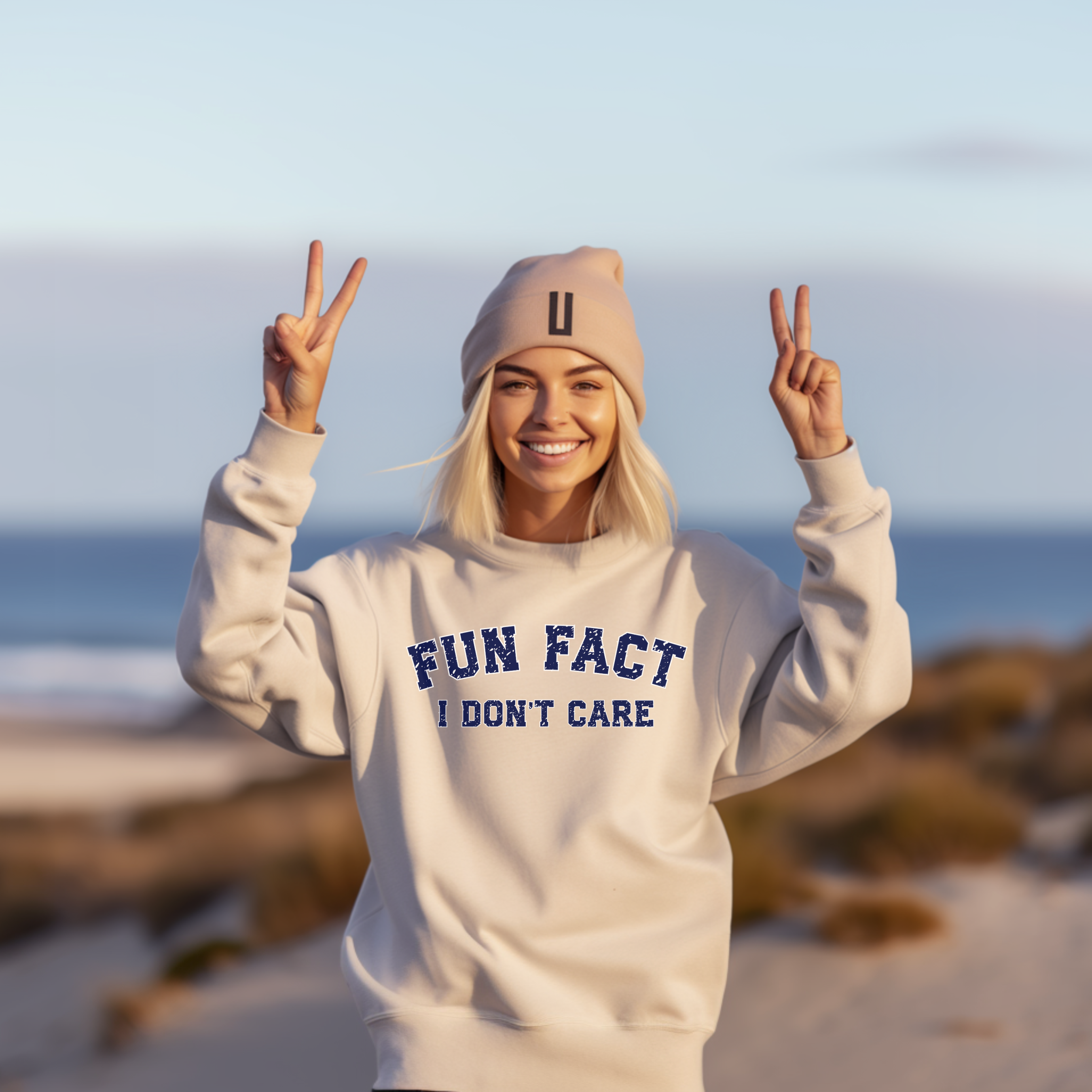 Fun Fact: I Don’t Care Sweatshirt