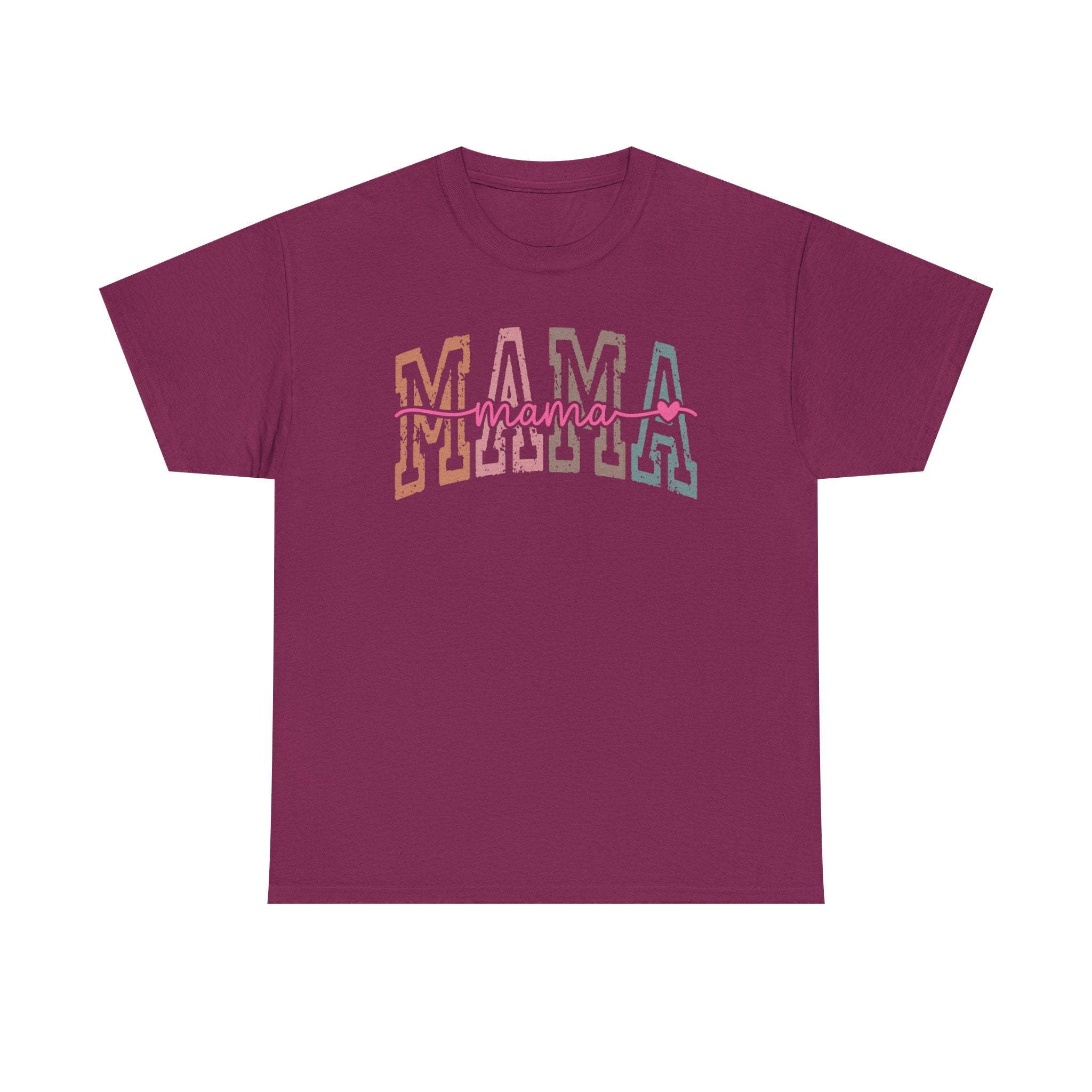 Retro Mama Graphic Tee – Vintage Style Mom Shirt – Cute Motherhood Tee