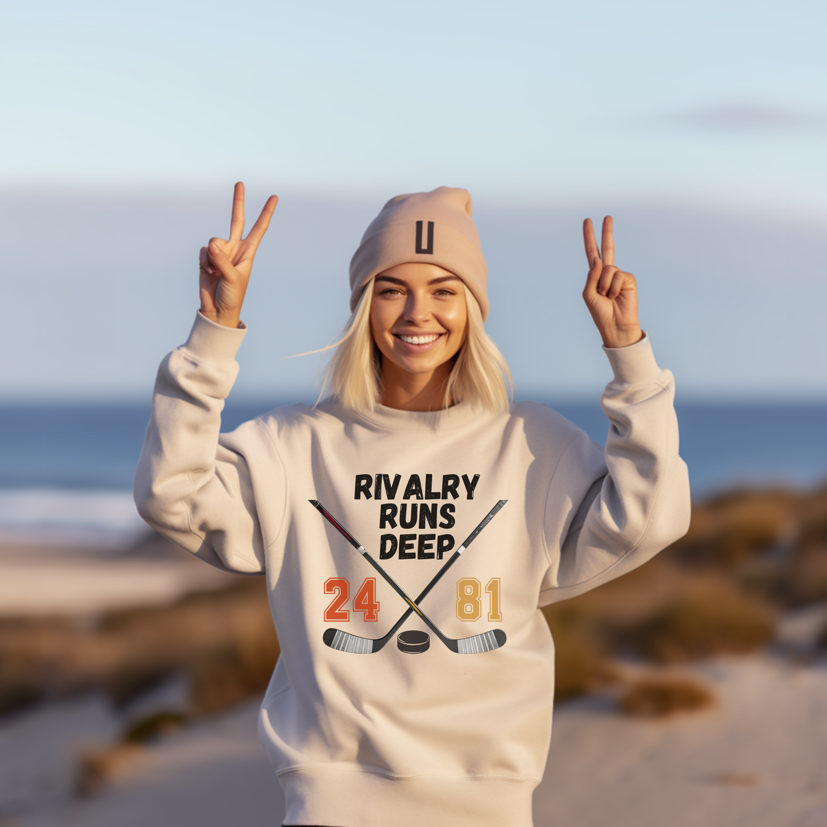 Rivalry Runs Deep Sweatshirt, Heated Sports Rivalry Crewneck, Game Day Statement Pullover