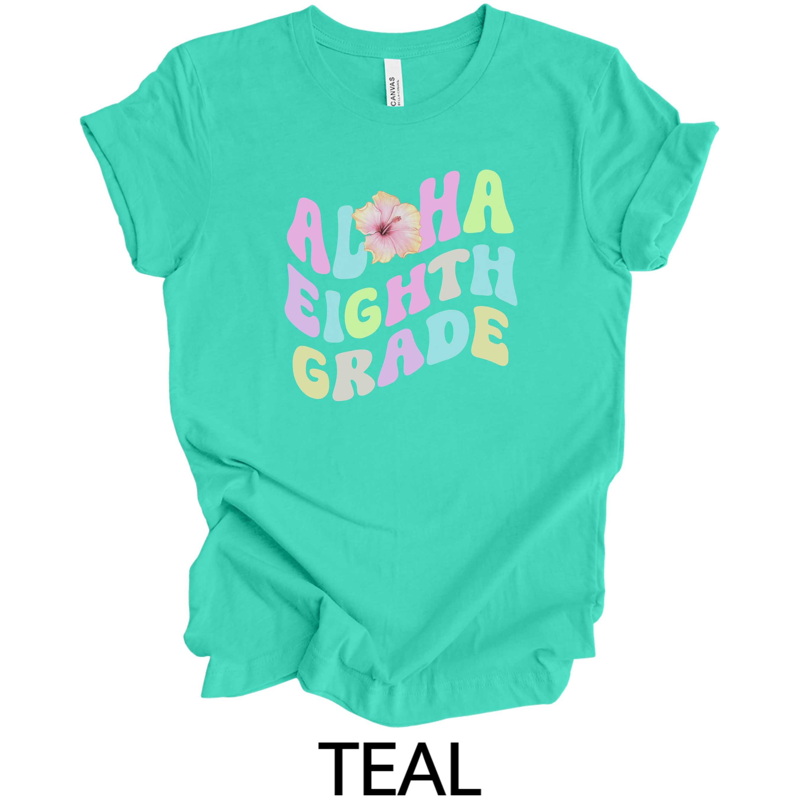 Personalized Grade Teacher Shirt | Custom Teacher Tee, Summer Vibes or Back to School Shirt